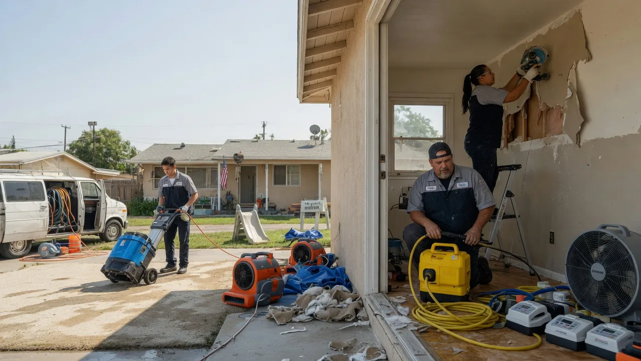 Water Damage Restoration in La Habra, CA near me